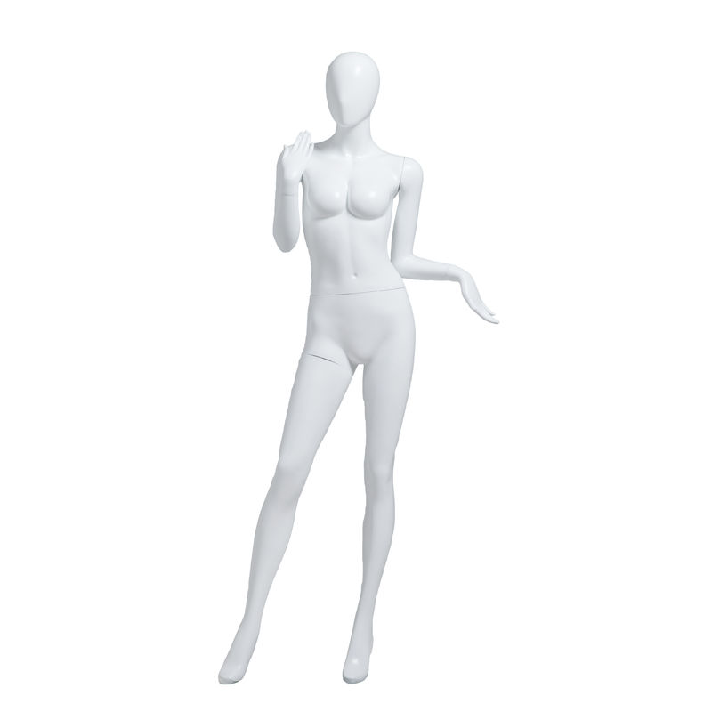 Fiberglass Female Full Body Mannequin Sitting Posture For Shop Clothing Display