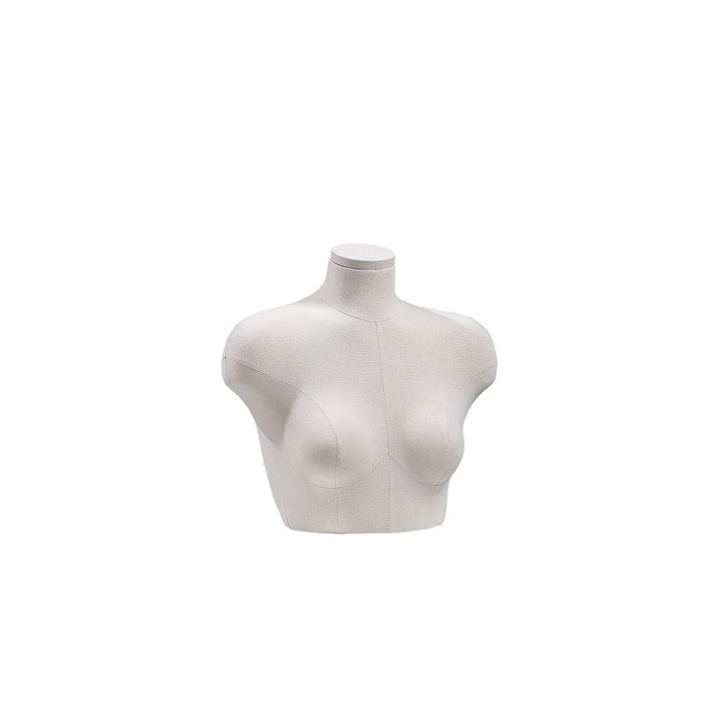Various Colors Half Body Mannequin , Headless Legless Chest Mannequin