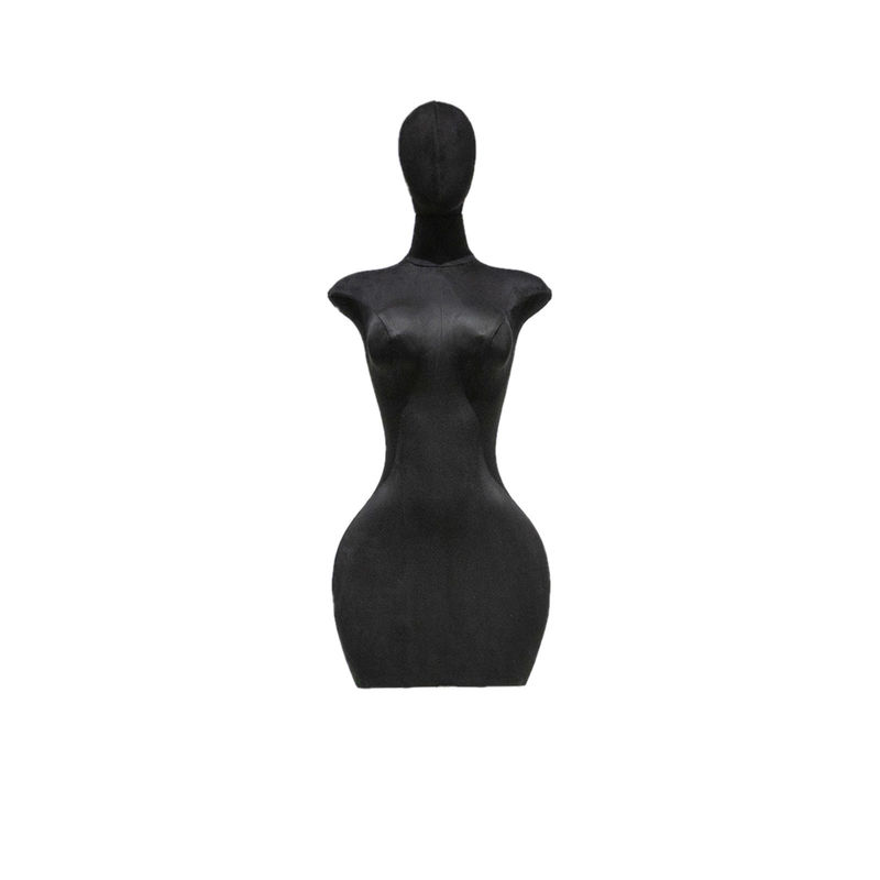 Plump female half body model used for clothing body display with Natural Body Curve for Store Display