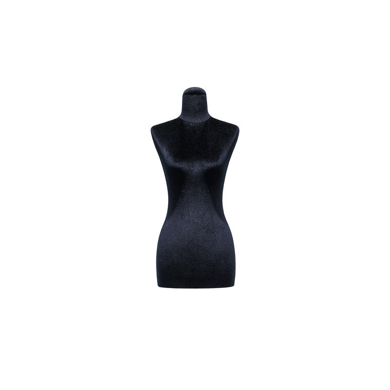 Colored Half Body Female Mannequin , Half Body Manikin Without Head And Arms