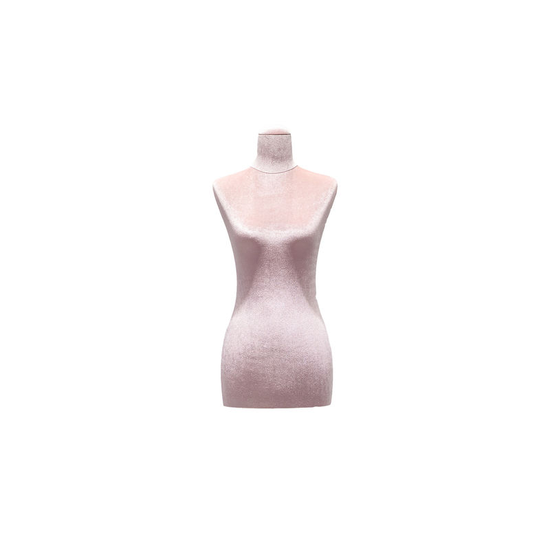 Colored Half Body Female Mannequin , Half Body Manikin Without Head And Arms