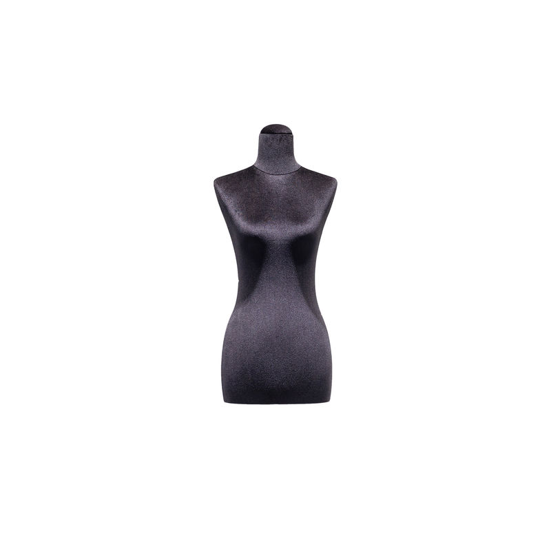 Colored Half Body Female Mannequin , Half Body Manikin Without Head And Arms