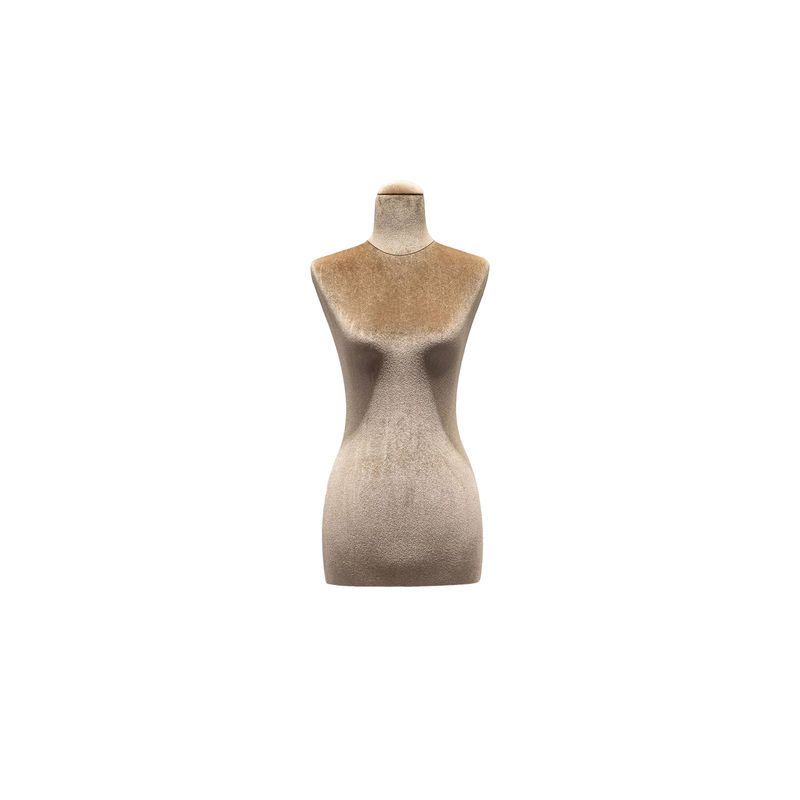 Colored Half Body Female Mannequin , Half Body Manikin Without Head And Arms